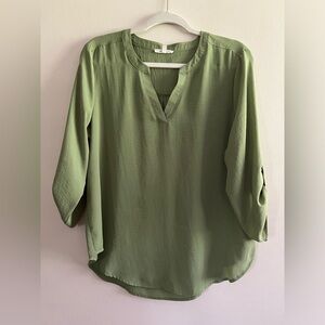 Maurice’s 3/4 Sleeve Blouse ~ Size Large